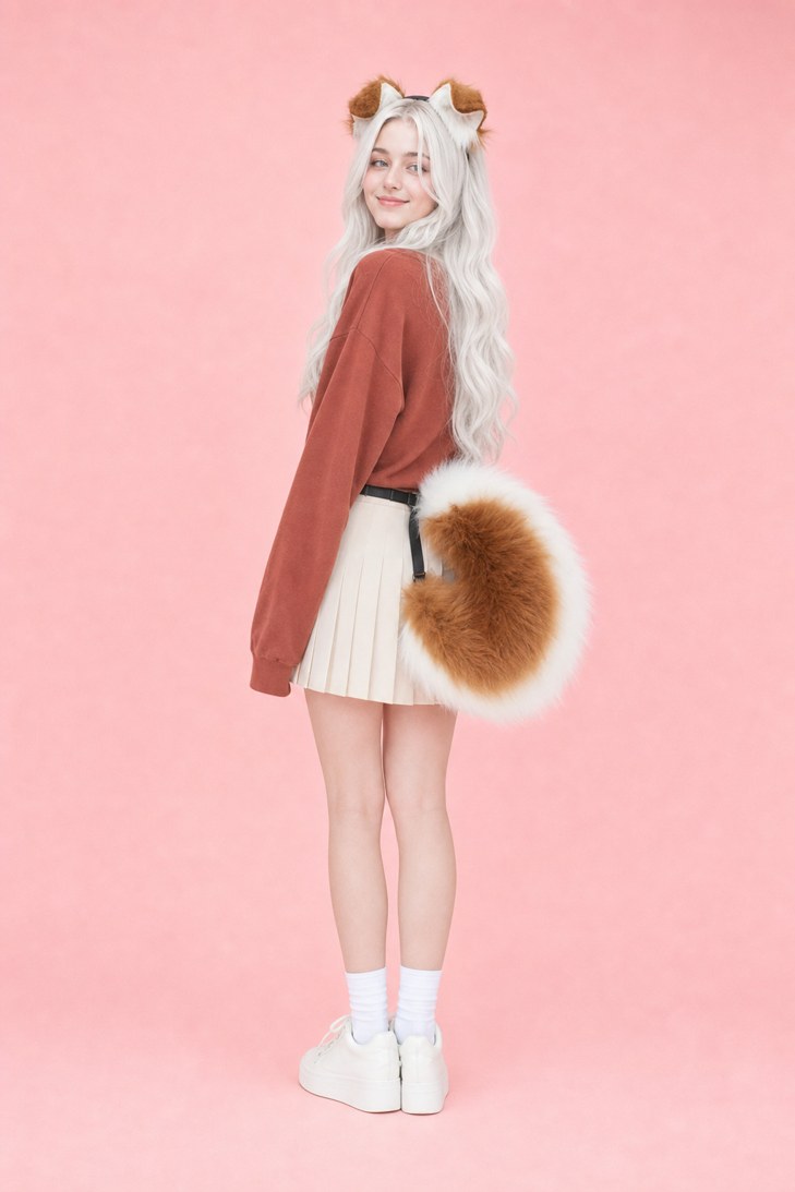 Fox Ears and Tail Set