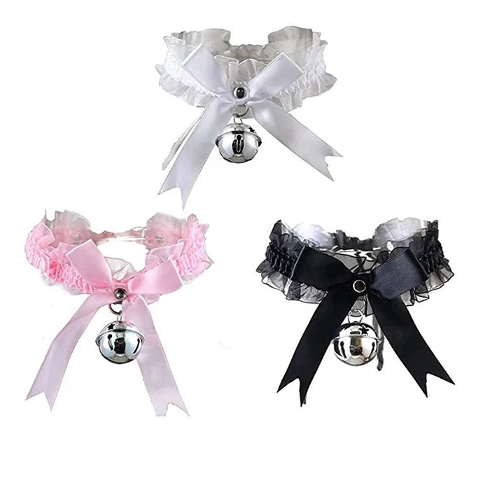 Lace Choker with Bell