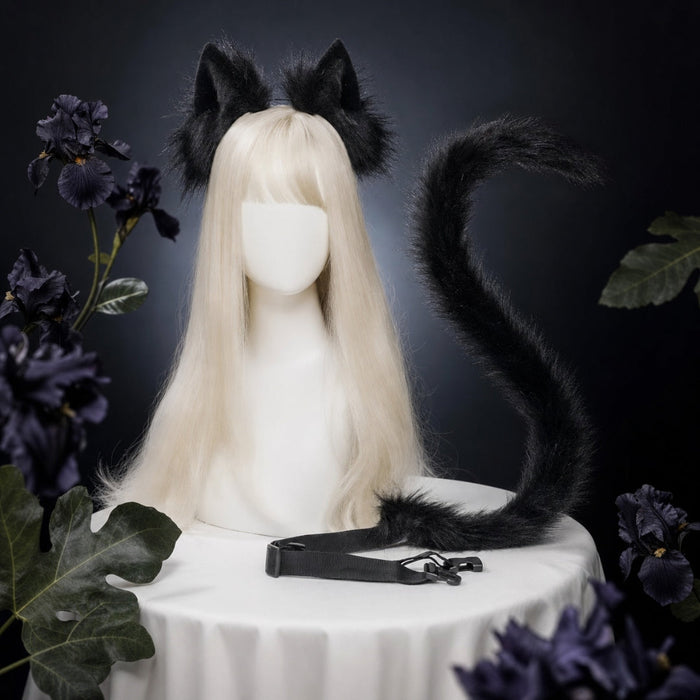 Kitten Ears and Tail Accessory Set